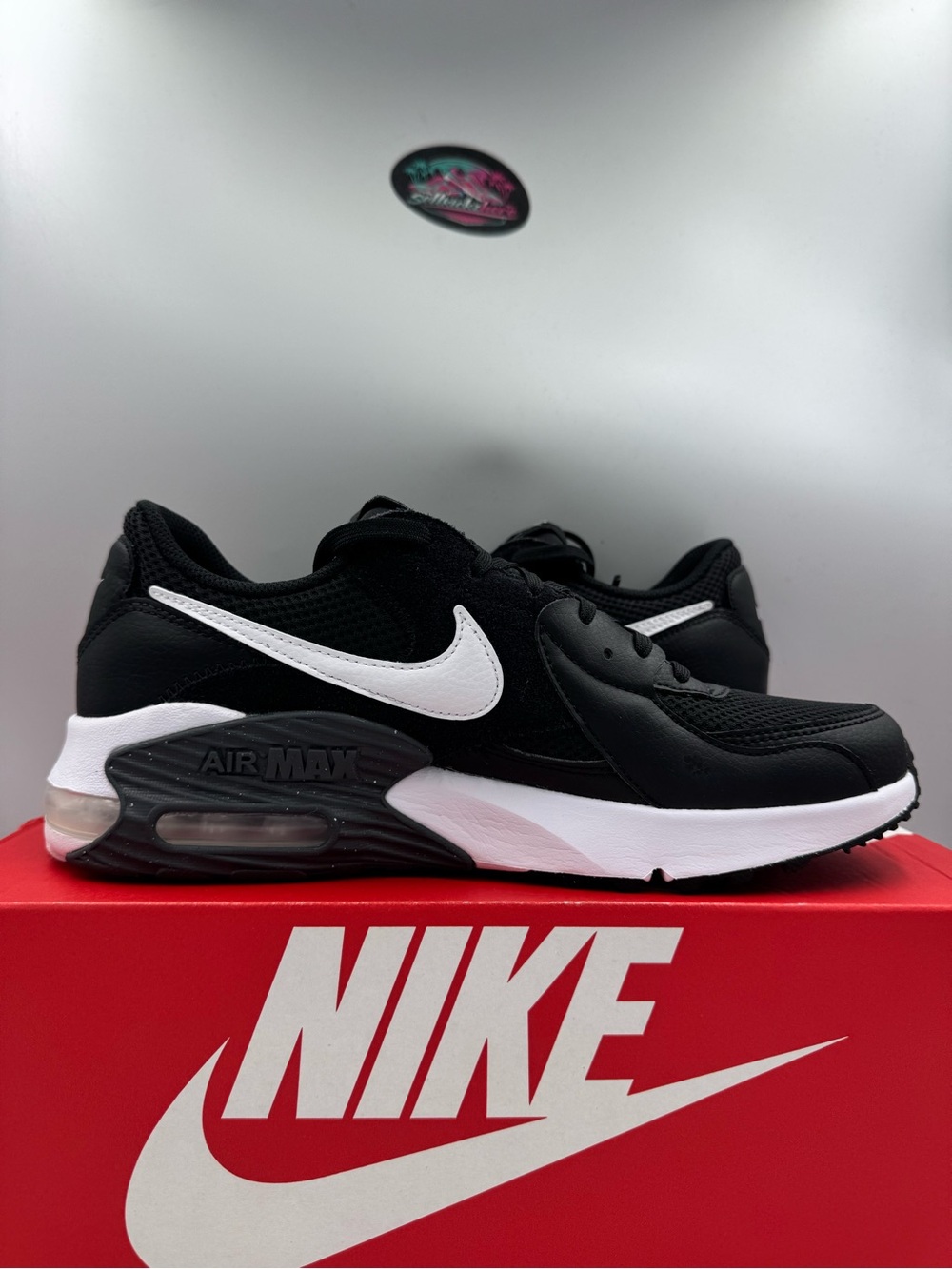 Nike Air Max Excee Black White BRAND NEW Size 9 Women - Picture 5 of 8
